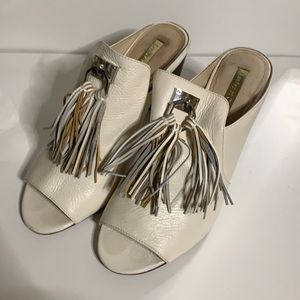 Louise e te Cie Open toe mules Size 9